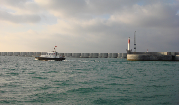 view of Tanger Med port
